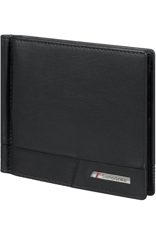 Samsonite Pro-Dlx 6 Slg 736 - 8CC H+MONEY CLIP+Z  Nero