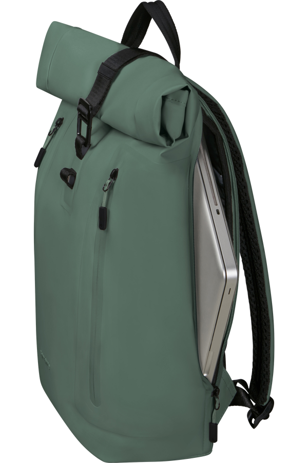 Samsonite Coatify Biz Rolltop Backpack 15.6'  Verde