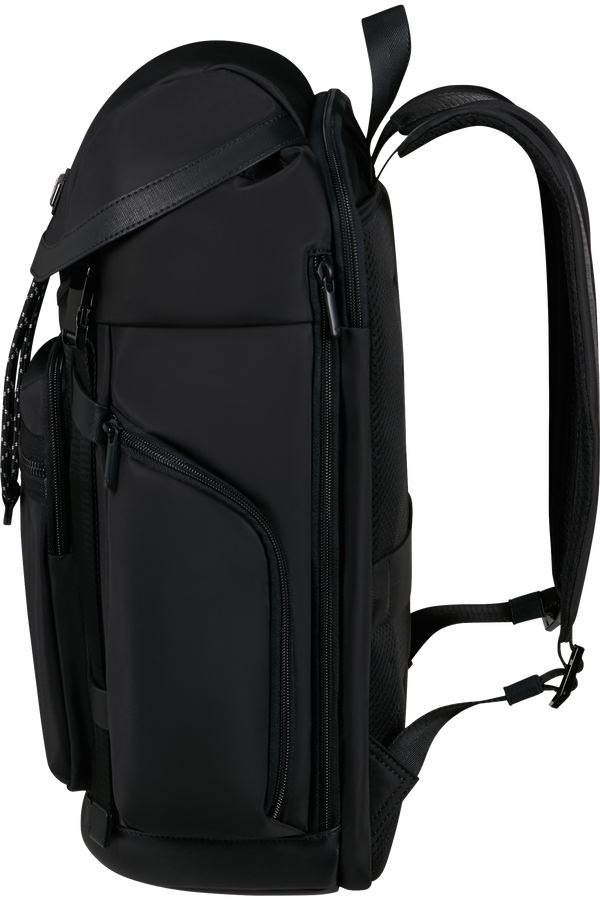 Samsonite Relyon Backpack M 15.6'' with flap  Nero
