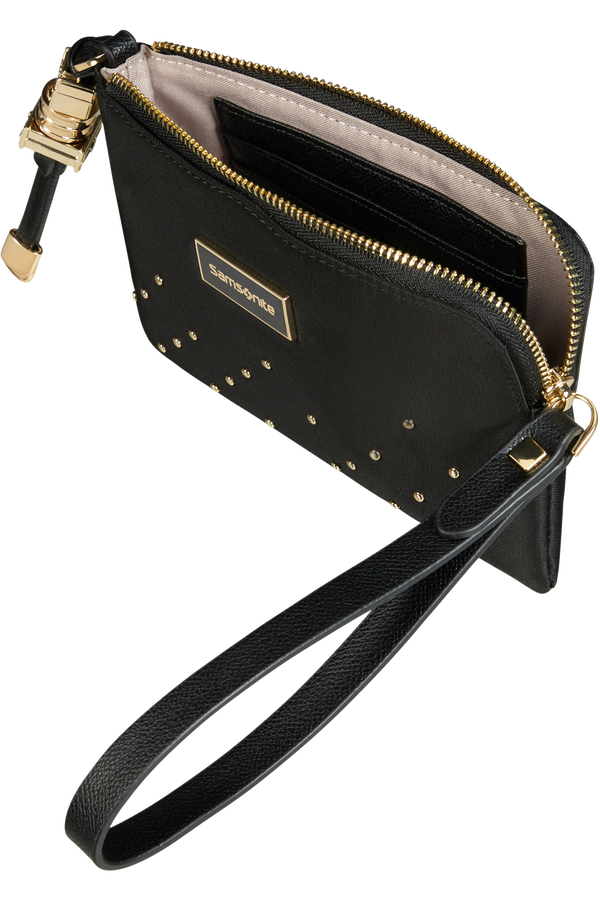 Samsonite Karissa Slg Flat Pouch 3CC Studs  Nero