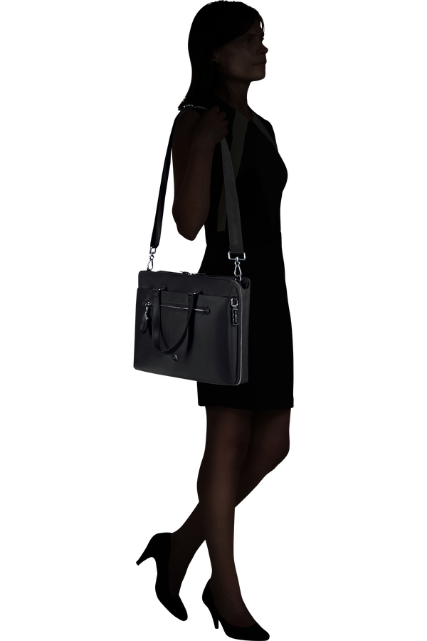 Samsonite Karissa Evo Slim Bailhandle 15.6'  Nero Samsonite Karissa Evo Slim Bailhandle 15.6'  Nero