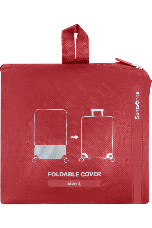 Samsonite Ta Revolution Foldable Luggage Cover L  Rosso