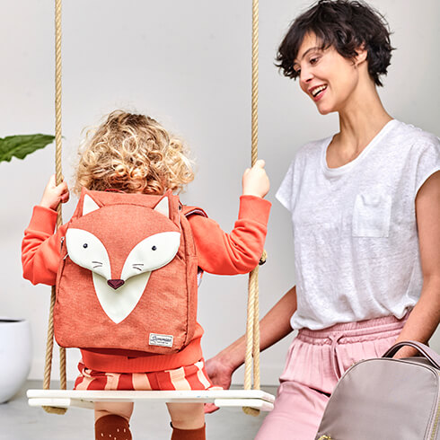 Questa nuova collezione di borse e zaini per bambini dai 2 ai 4 anni è la scelta perfetta per qualsiasi avventura!