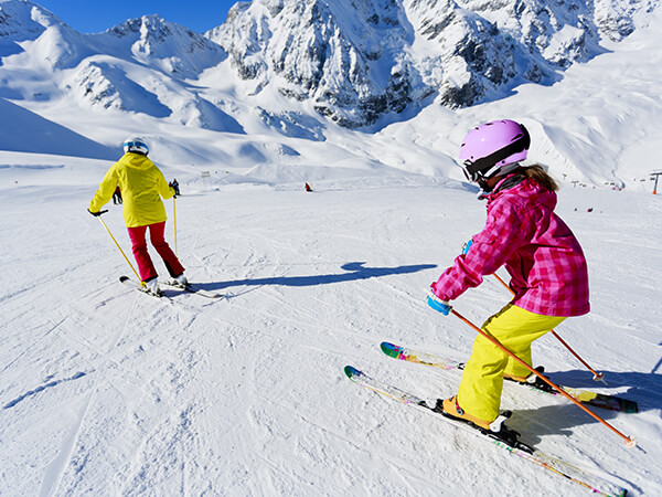 A late-season ski trip
