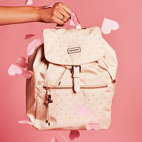 mysamsonite Made to love: our #Karissa backpack with Swarovski crystals.