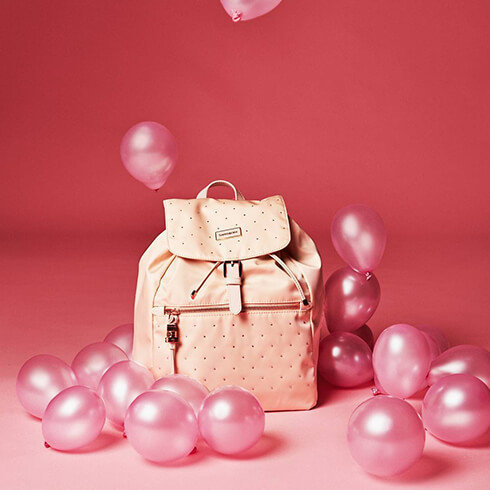 mysamsoniteLove at first sight: our #Karissa backpack with Swarovski crystals.