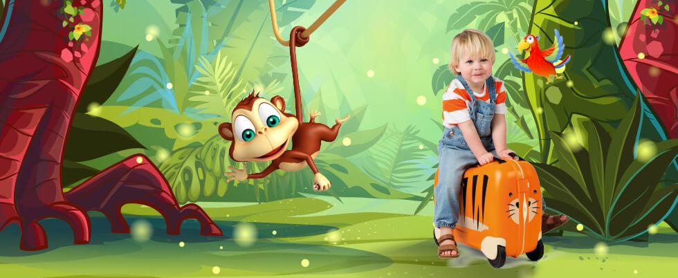 Disegnata per rendere la situazione del viaggio un momento di svago per i più piccoli, è un’ottima soluzione per vivere gli spostamenti senza stress: i bambini ameranno cavalcarla come un gioco, i genitori avranno la tranquillità di avere scelto per loro una valigia vera e propria.