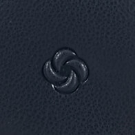 satiny - Embossed swirl logo