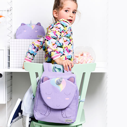 Questa nuova collezione di borse e zaini per bambini dai 2 ai 4 anni è la scelta perfetta per qualsiasi avventura!