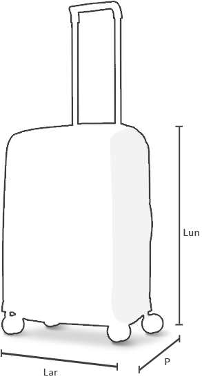 Le dimensioni del bagaglio da cabina