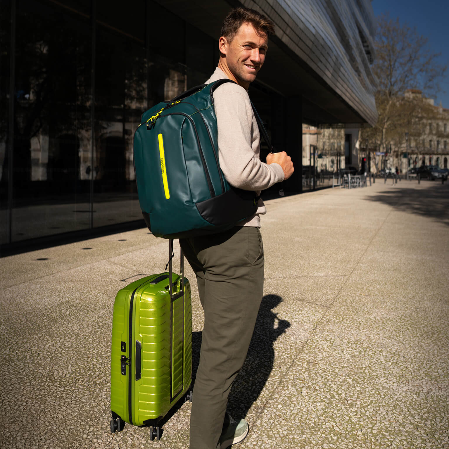 Samsonite Il viaggio di Casper Ruud Il viaggio di Casper Ruud