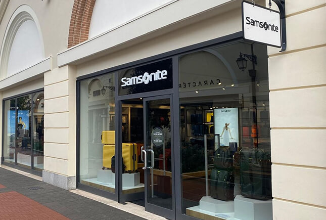 SAMSONITE FACTORY OUTLET CASTELROMANO