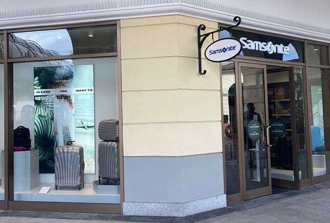 SAMSONITE FACTORY OUTLET SERRAVALLE SCRIVIA